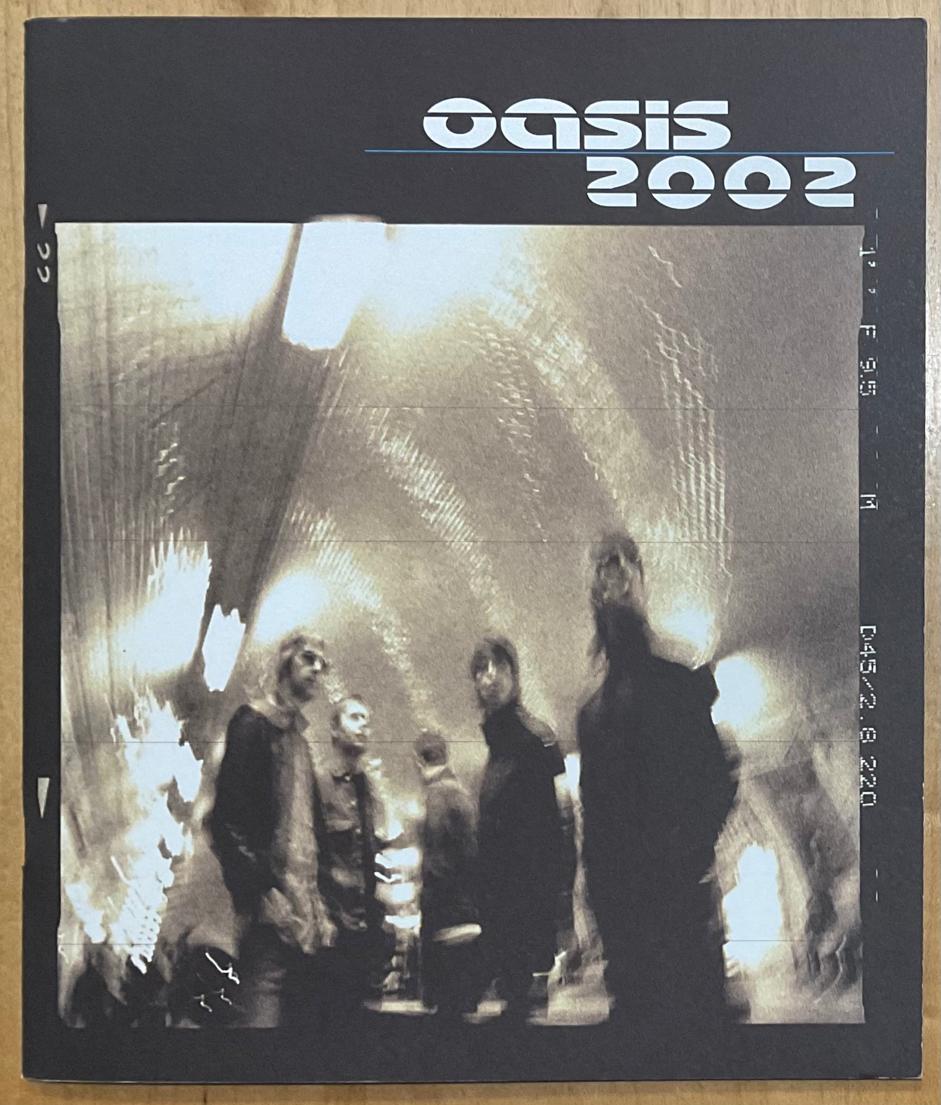 Oasis Original Concert Programme Heathen Chemistry European Tour 2002