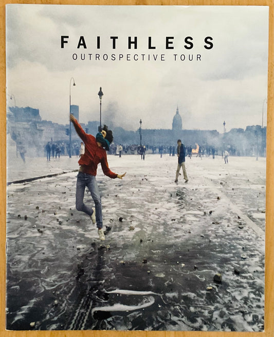 Faithless Original Concert Programme Outrospective Tour 2001