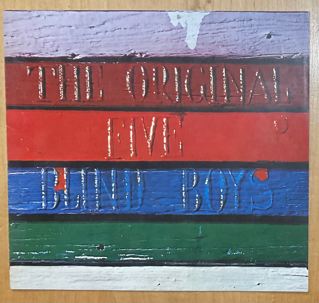 Original Five Blind Boys Original Concert Programme European Tour Nov Dec 1965