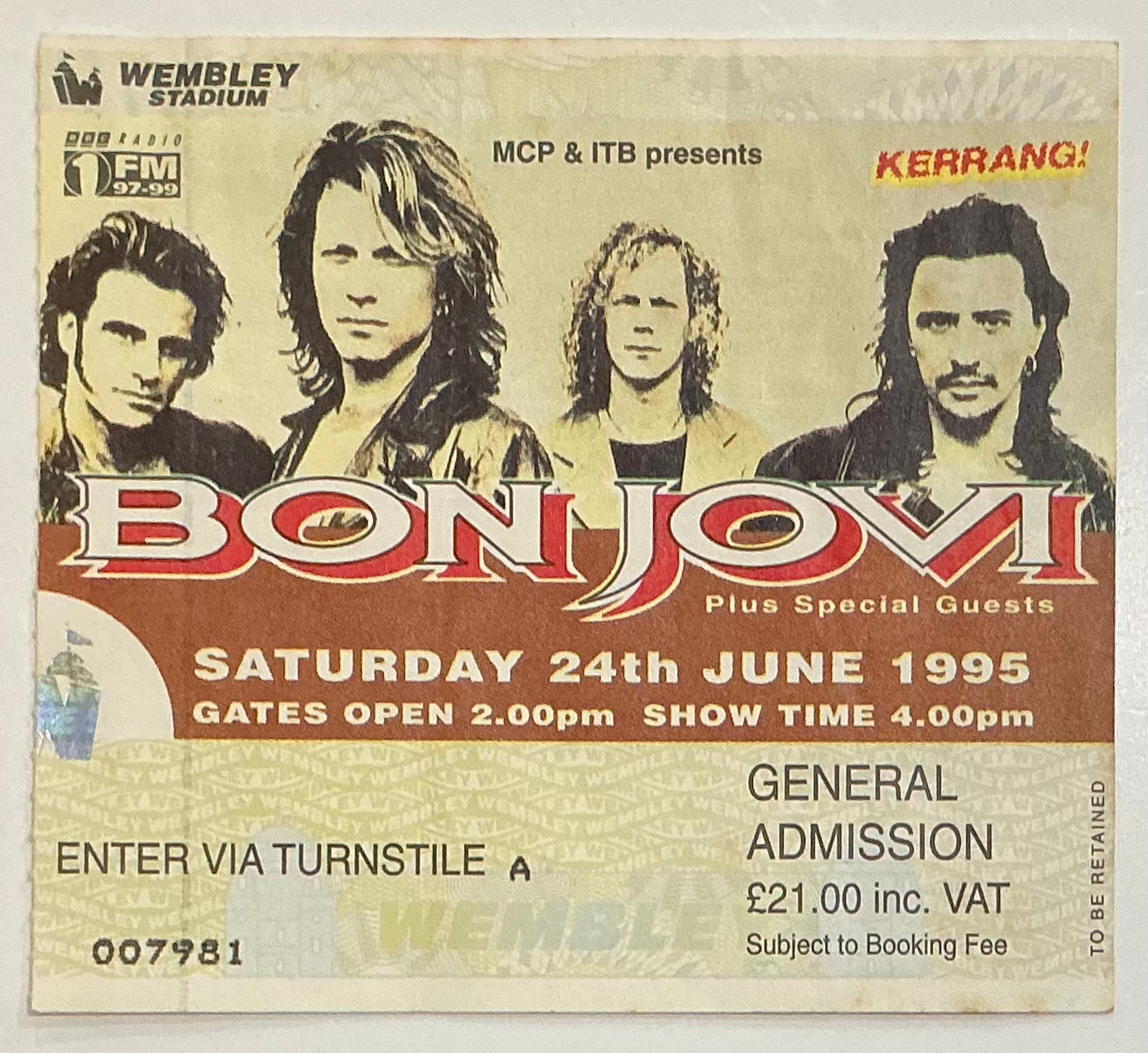 Bon Jovi Tickets – Page 2 – Fincharie's Music Memorabilia