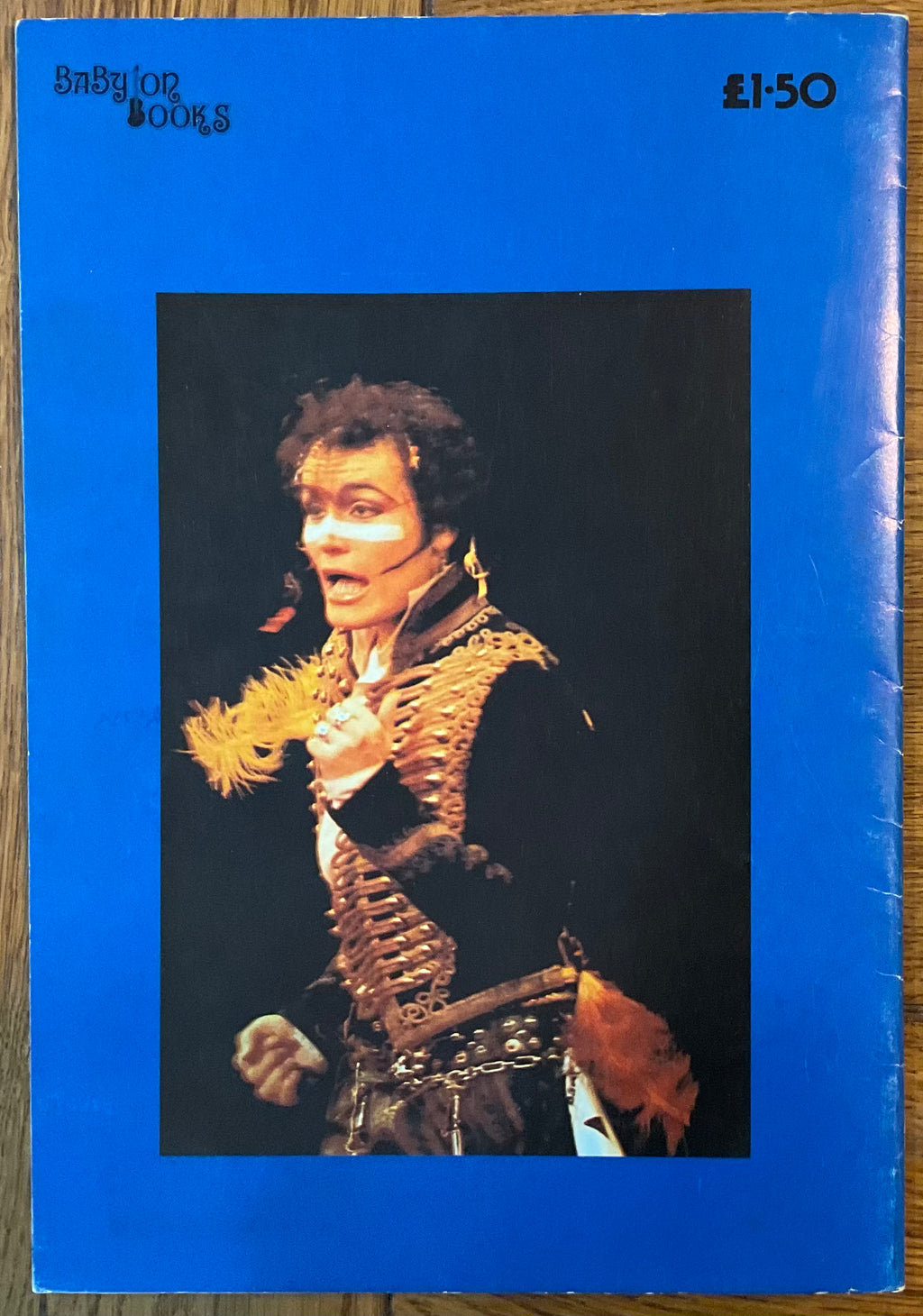 Adam & the Ants Antwarriors Original Softback book Babylon Books UK 1981