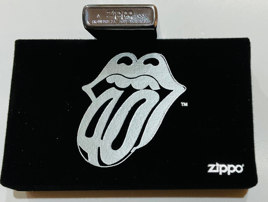 Rolling Stones 40 Licks Rare Promo Zippo Lighter Boxset 2003
