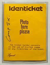 Load image into Gallery viewer, Killing Joke New Model Army Original Concert Ticket Futurama 5 Queens Hall Leeds 18th Sep 1983