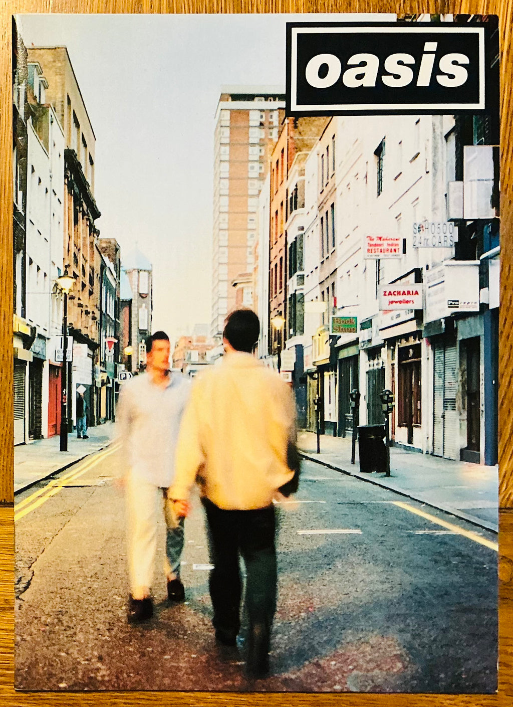 Oasis Original Concert Programme Maine Rod Manchester 27th/28th Apr 1996