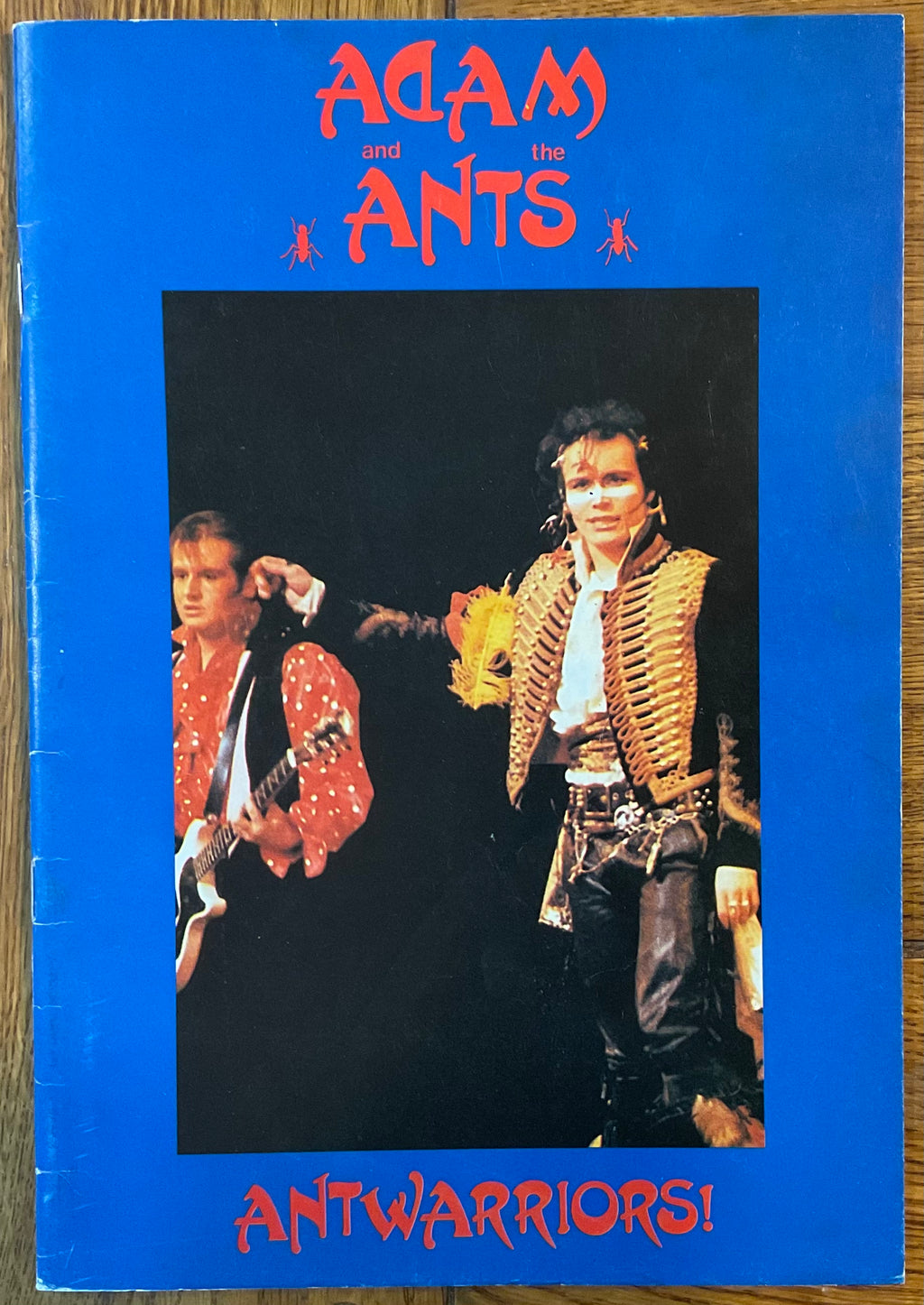 Adam & the Ants Antwarriors Original Softback book Babylon Books UK 1981