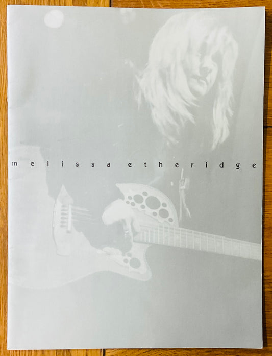 Melissa Etheridge Original Concert Programme Your Little Secret Tour 1996