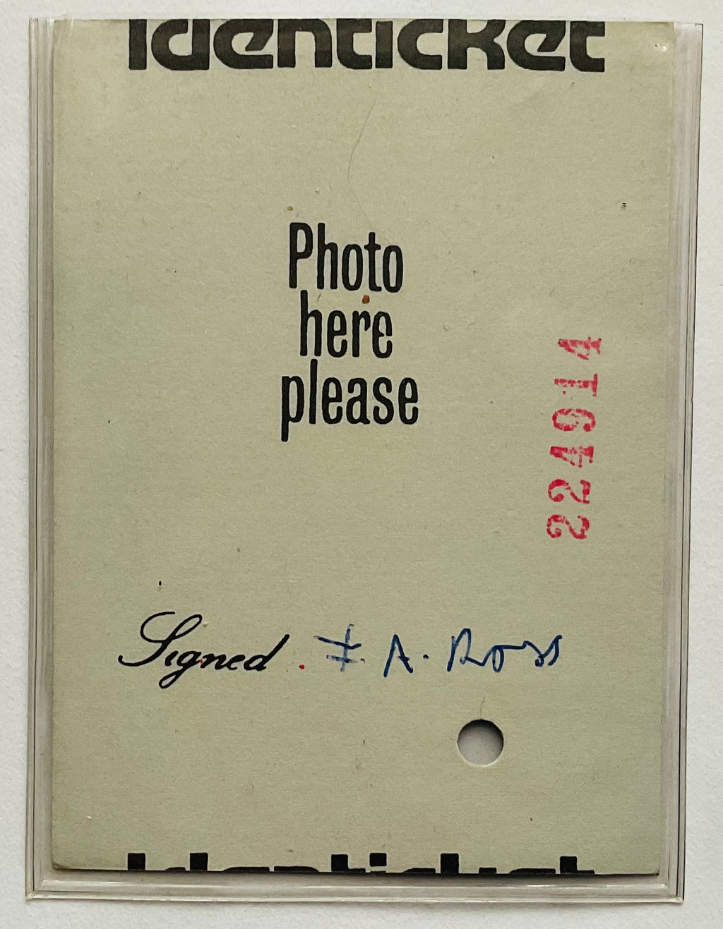 Psychedelic Furs Simply Red ABC  Original Concert Ticket Futurama 2 Queens Hall Leeds 14th Sep 1980