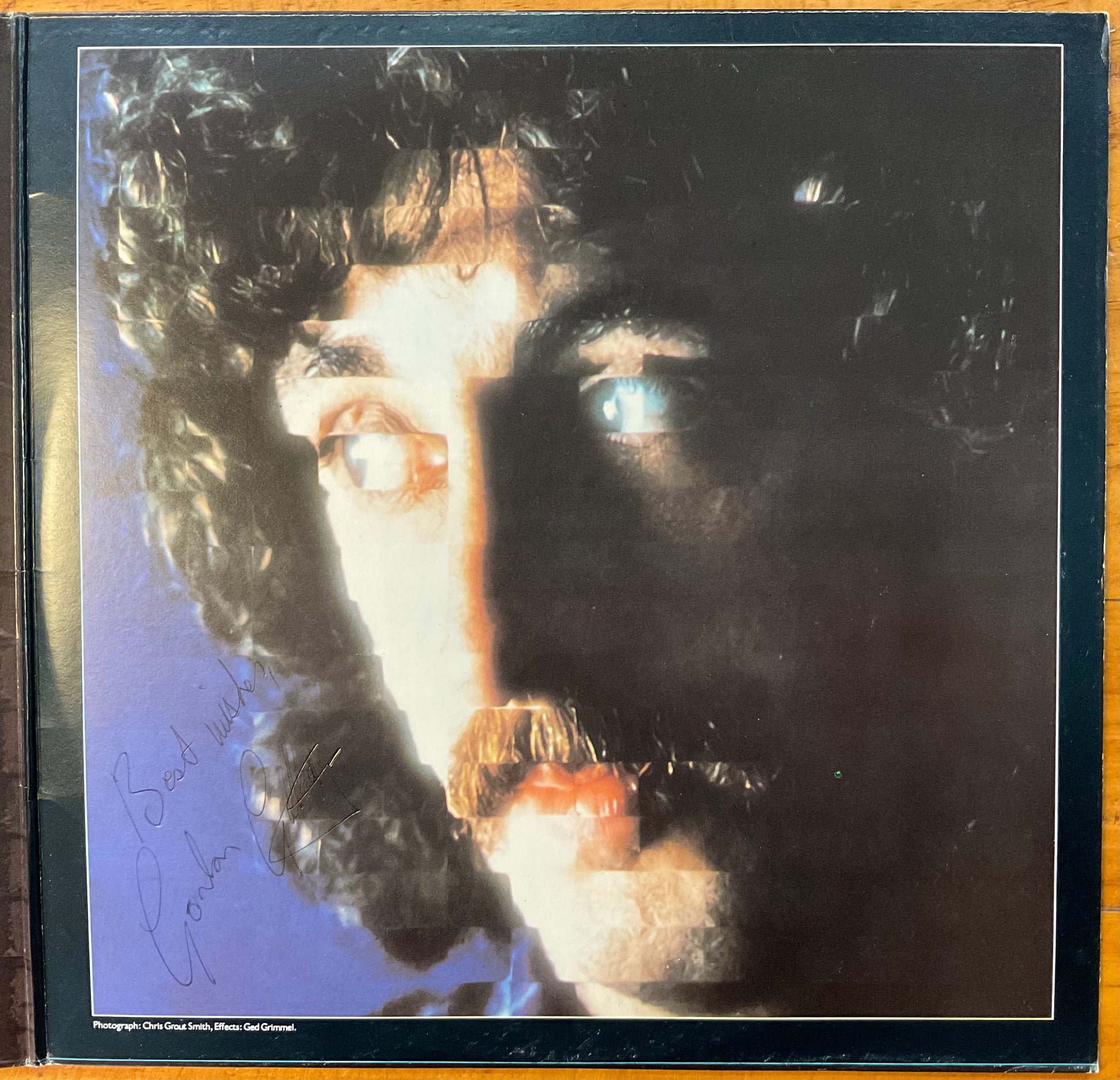 Gordon Giltrap Fear of the Dark Signed Autographed Vinyl Album LP UK 1978