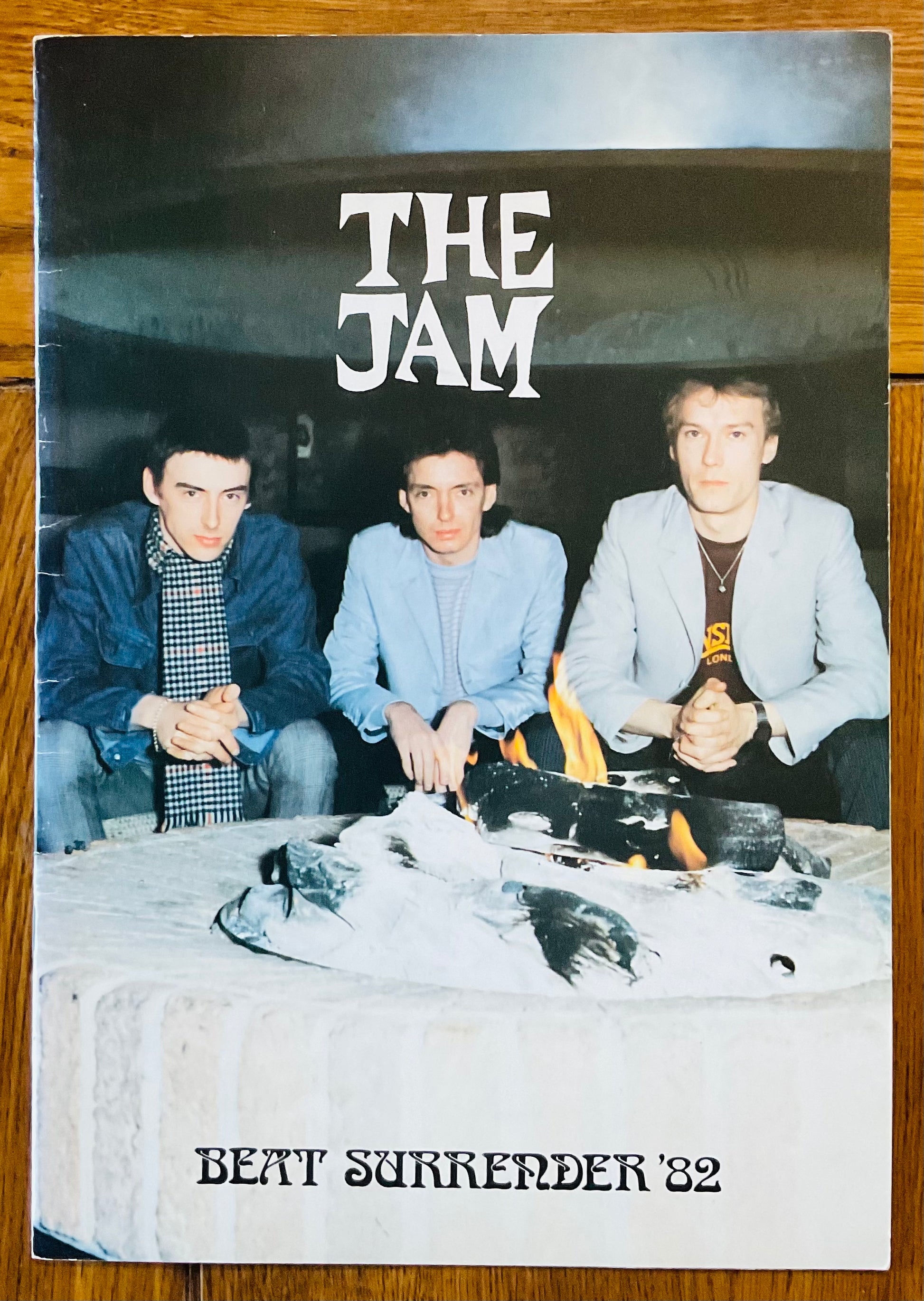 Jam Concert Programme Beat Surrender Tour 1982