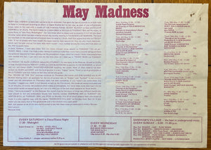 Genesis Original Concert Handbill Flyer Marquee London 6th May 1971