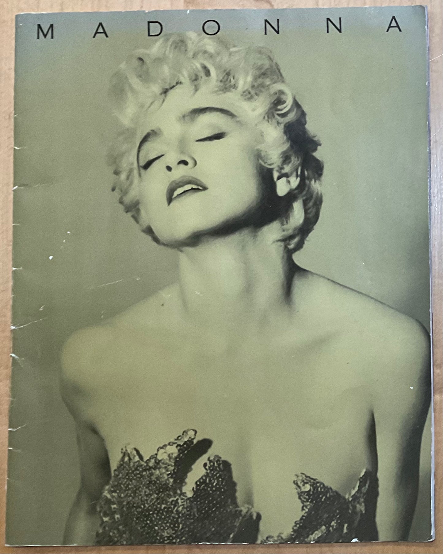 Madonna Original Concert Tour Gig Programme Who’s That Girl World Tour 1987