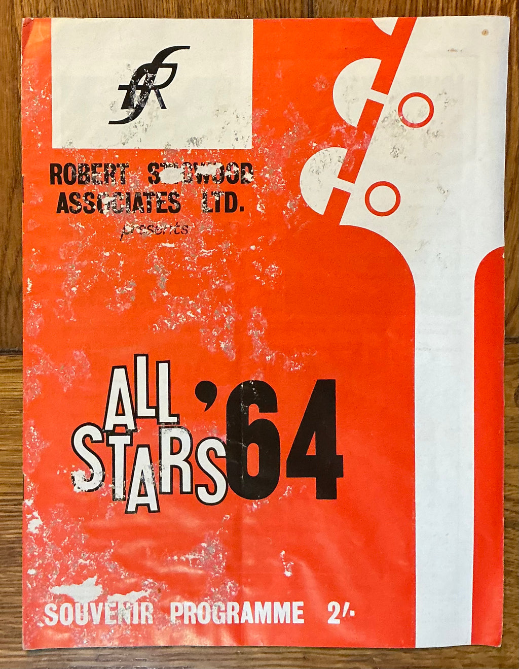 Rolling Stones Original Concert Programme All Stars Tour Feb/Mar 1964