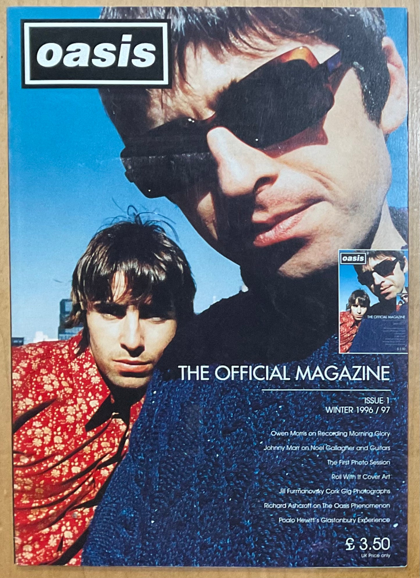 Oasis The Official Magazine Original Issue No.1 Winter 1996/7