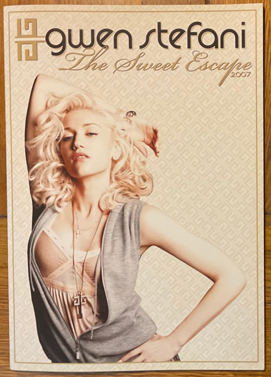 Gwen Stefani Original Concert Programme Sweet Escape Tour 2007