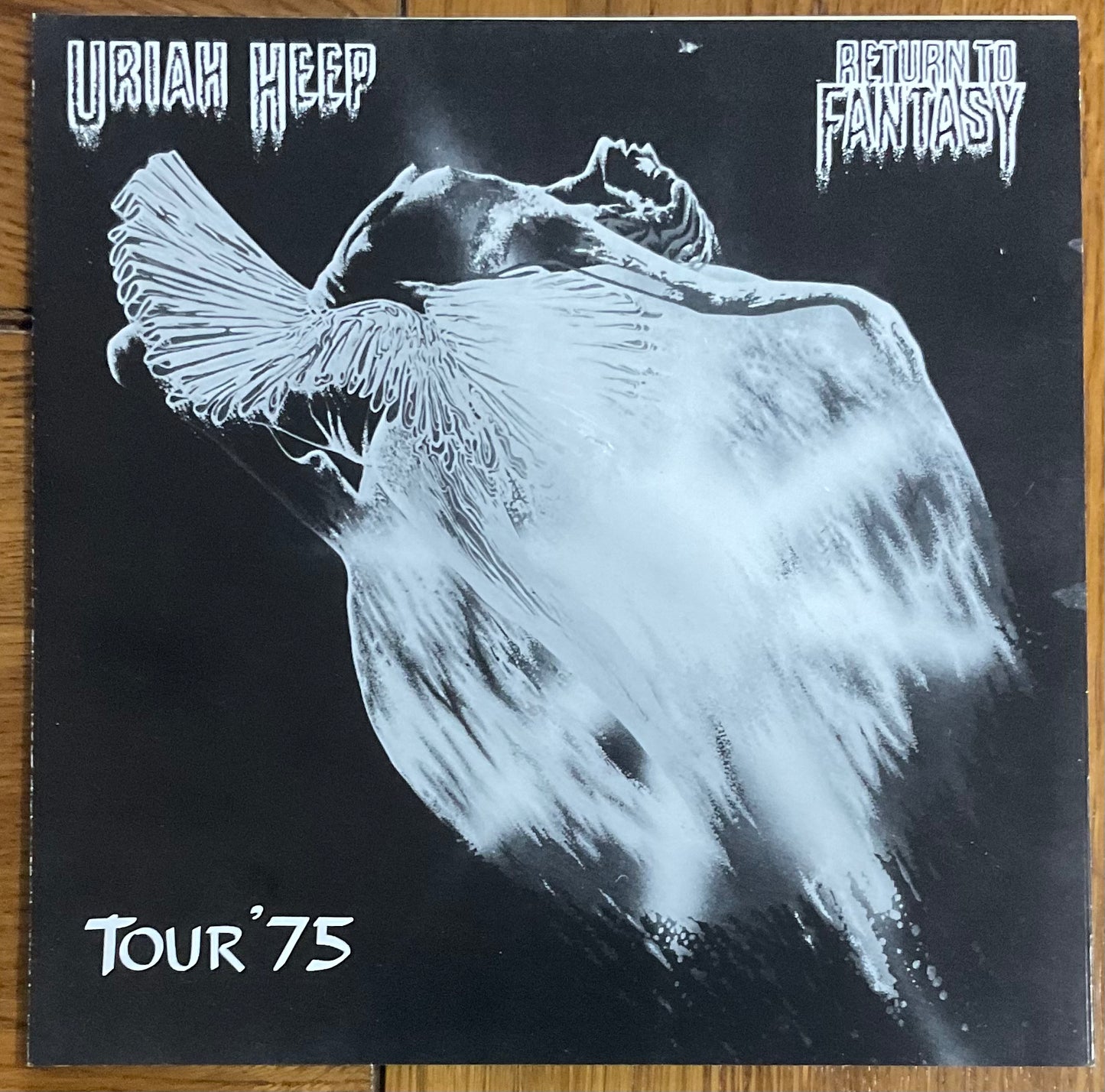 Uriah Heep Original Concert Programme Return to Fantasy European Tour 1975