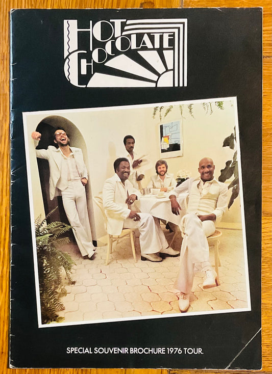 Hot Chocolate Original Concert Programme U.K. Tour 1976