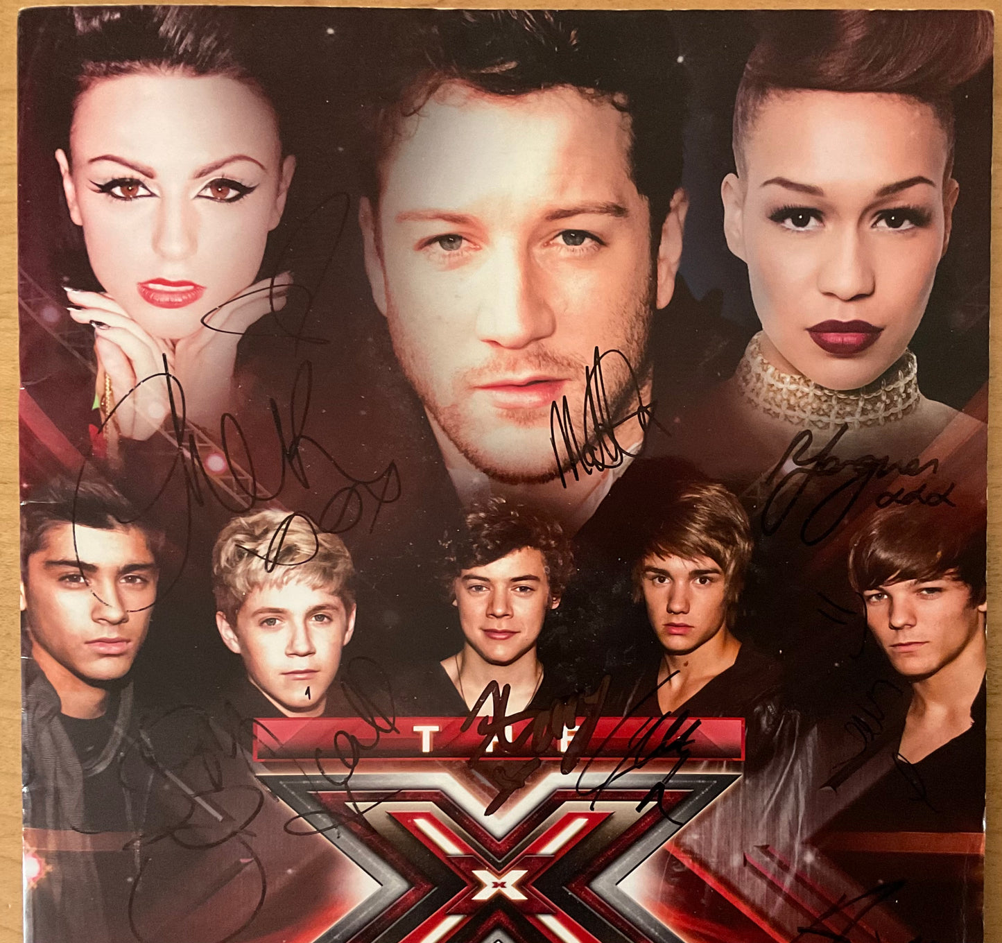 One Direction Original Fully Signed Autographed Concert Programme X Factor Live Tour 2011