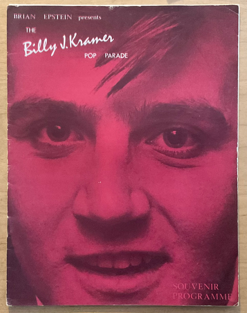 Billy J Kramer Johnny Kid Original Concert Programme UK Tour 1963
