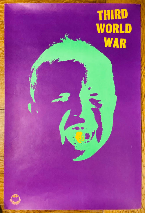 Third World War Debut Album Original Promo Poster Fly Records UK 1971