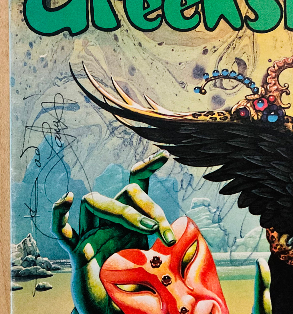 Greenslade Time and Tide Original Fully Signed Autographed Album Cover 1975