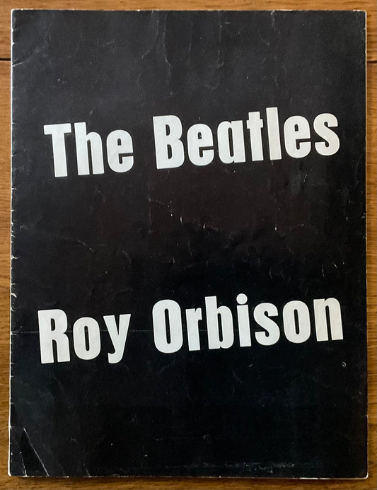 Beatles Roy Orbison Original Concert Programme Beatles Third Tour May/Jun 1963