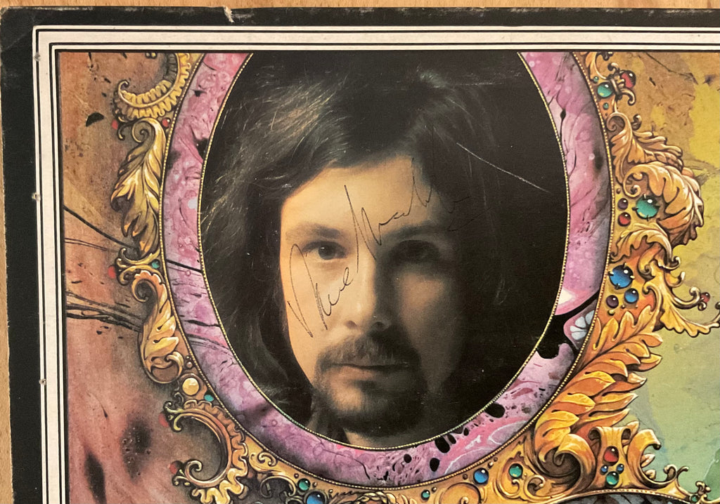 Greenslade Time and Tide Original Fully Signed Autographed Album Cover 1975