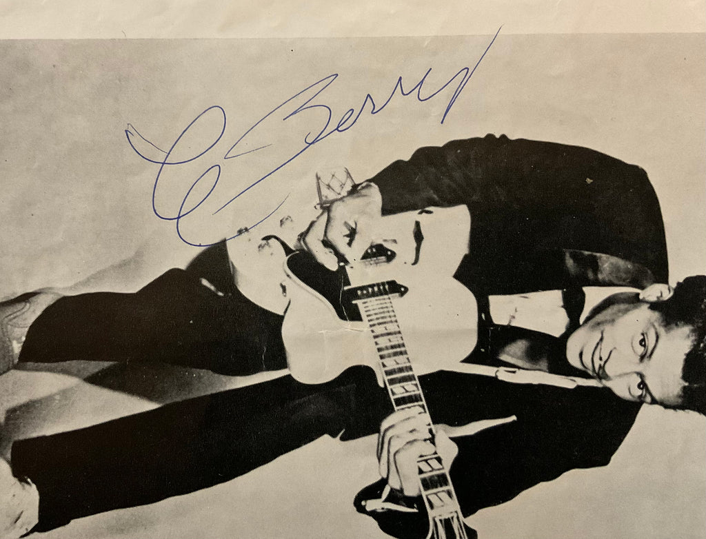 Chuck Berry Animals Original Signed Concert Programme UK Tour 1964