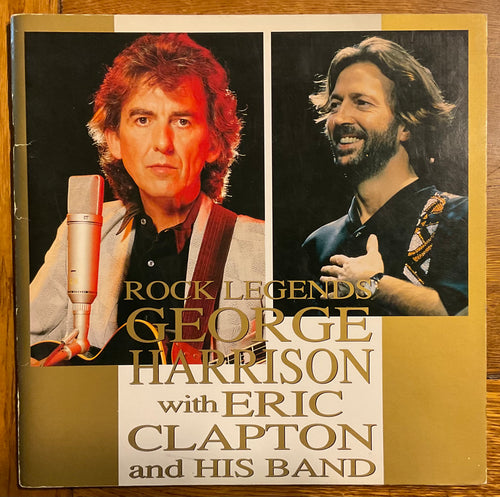 Beatles George Harrison Eric Clapton Original Concert Programme Japan Tour 1991