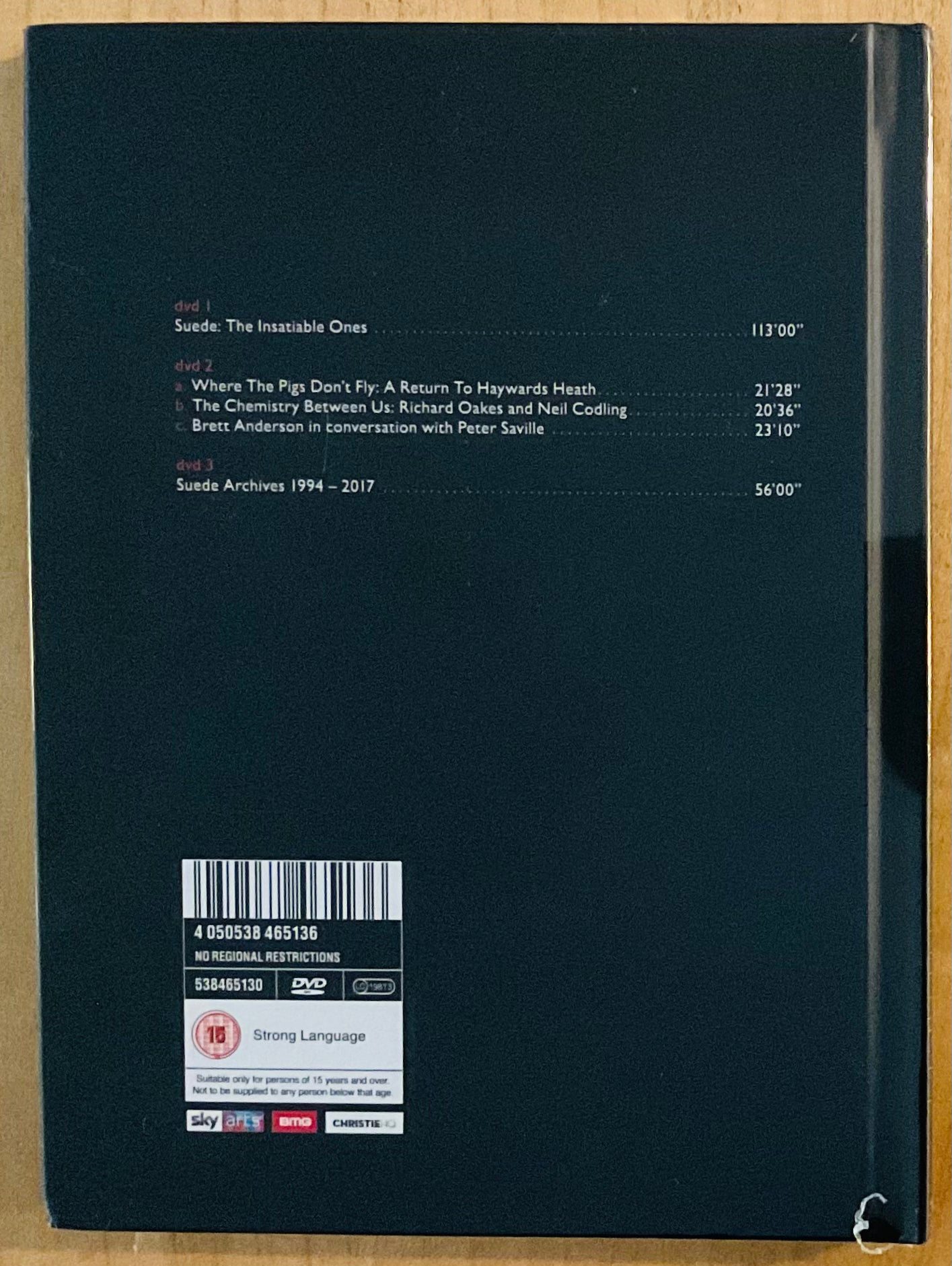 Suede The Insatiable Ones Original Still Sealed 3 DVD Box Set 2018