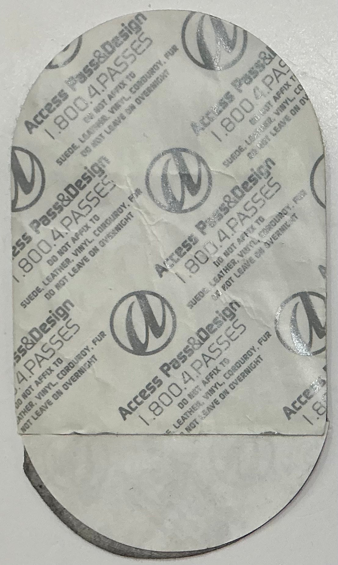 Oasis Original Unused Concert Backstage Pass Ticket Wembley Arena London 17th Oct 2008