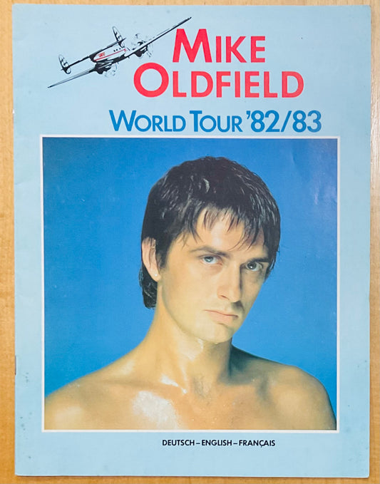 Mike Oldfield Original Concert Programme World Tour ‘82/83