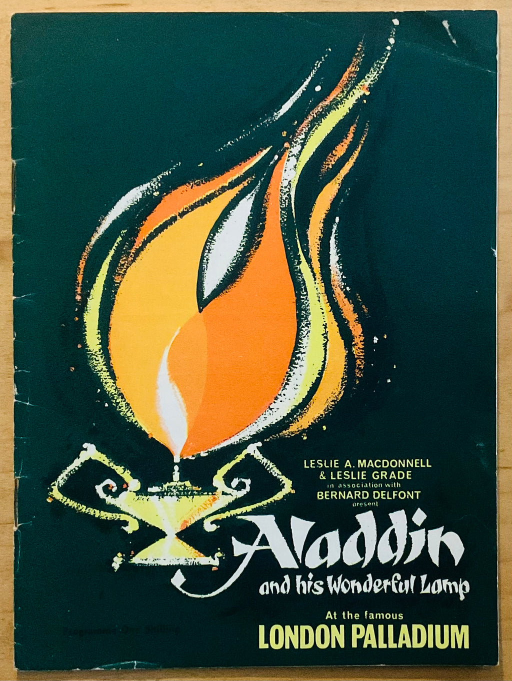 Cliff Richard Shadows Original Concert Programme Aladdin London Palladium 1964/5