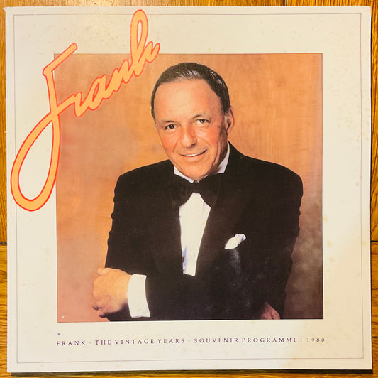 Frank Sinatra Original Concert Programme Royal Albert Festival Halls London Sep 1980