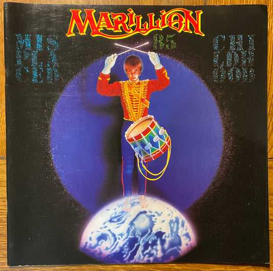 Marillion Original Concert Programme with 2 Postcards Misplaced Childhood Tour 1985