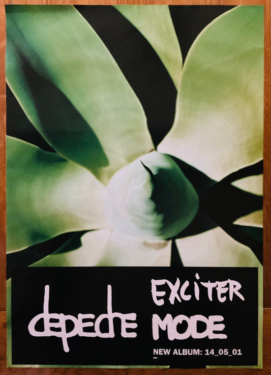 Depeche Mode Exciter Original Promo Poster Mute Records 2001