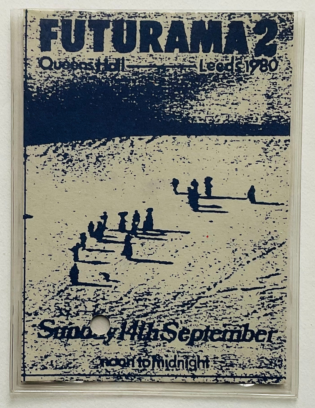 Psychedelic Furs Simply Red ABC  Original Concert Ticket Futurama 2 Queens Hall Leeds 14th Sep 1980