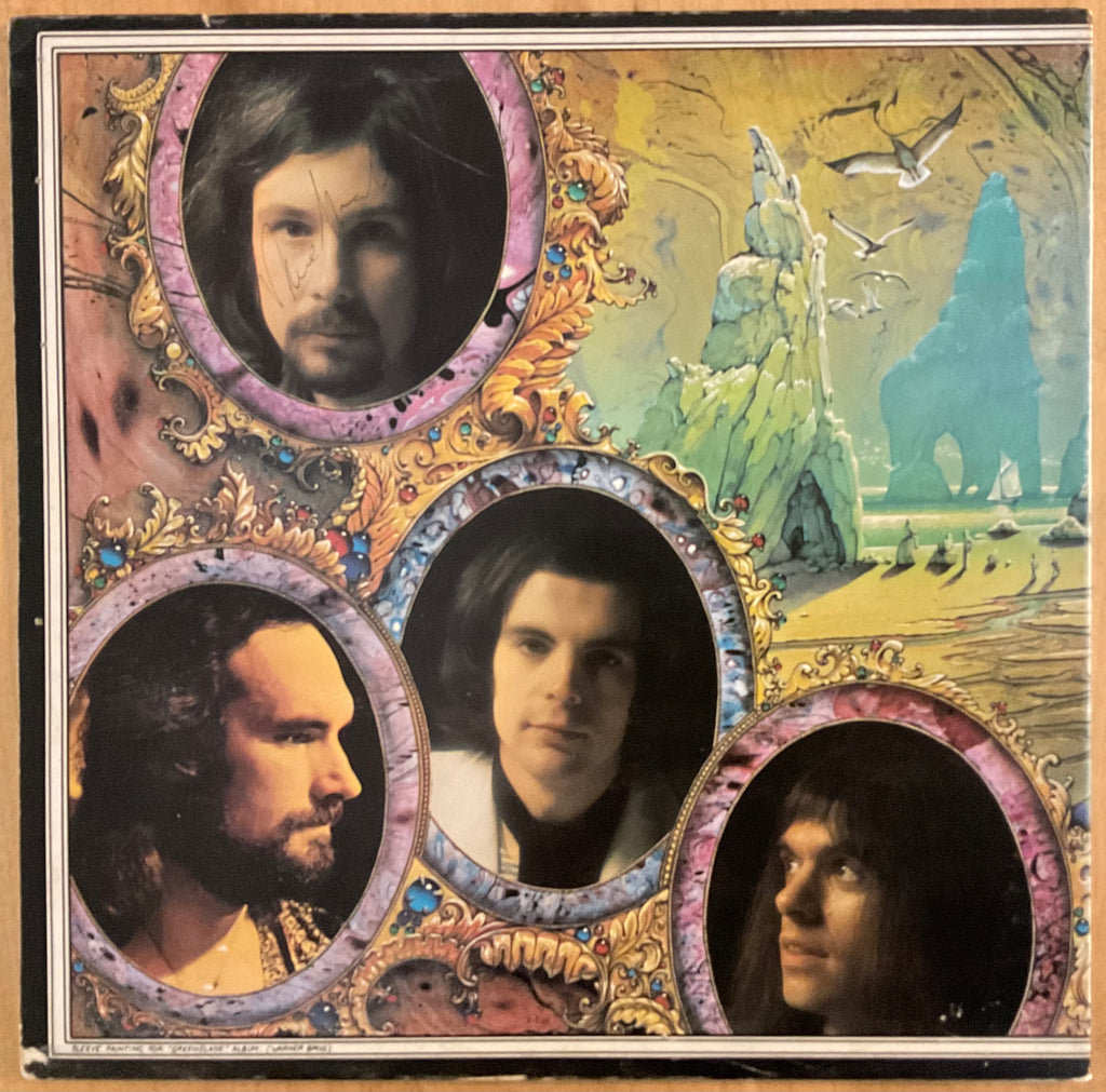 Greenslade Time and Tide Original Fully Signed Autographed Album Cover 1975