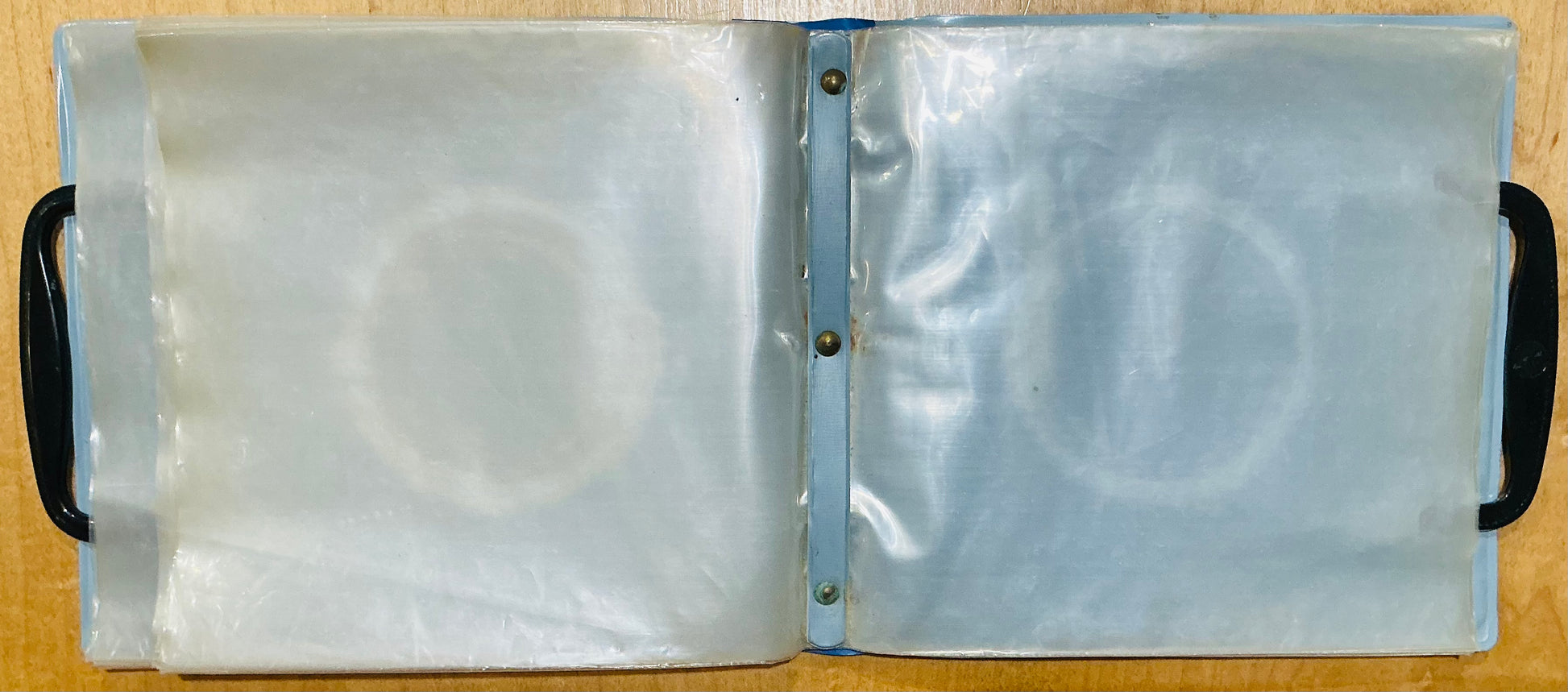 Beatles 7" Singles Blue Record Carrier case by Seagull Enterprises PYX 1960s