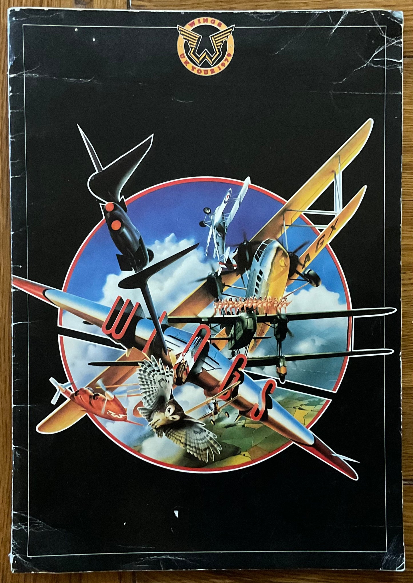 Paul McCartney Wings Concert Programme UK Tour 1979