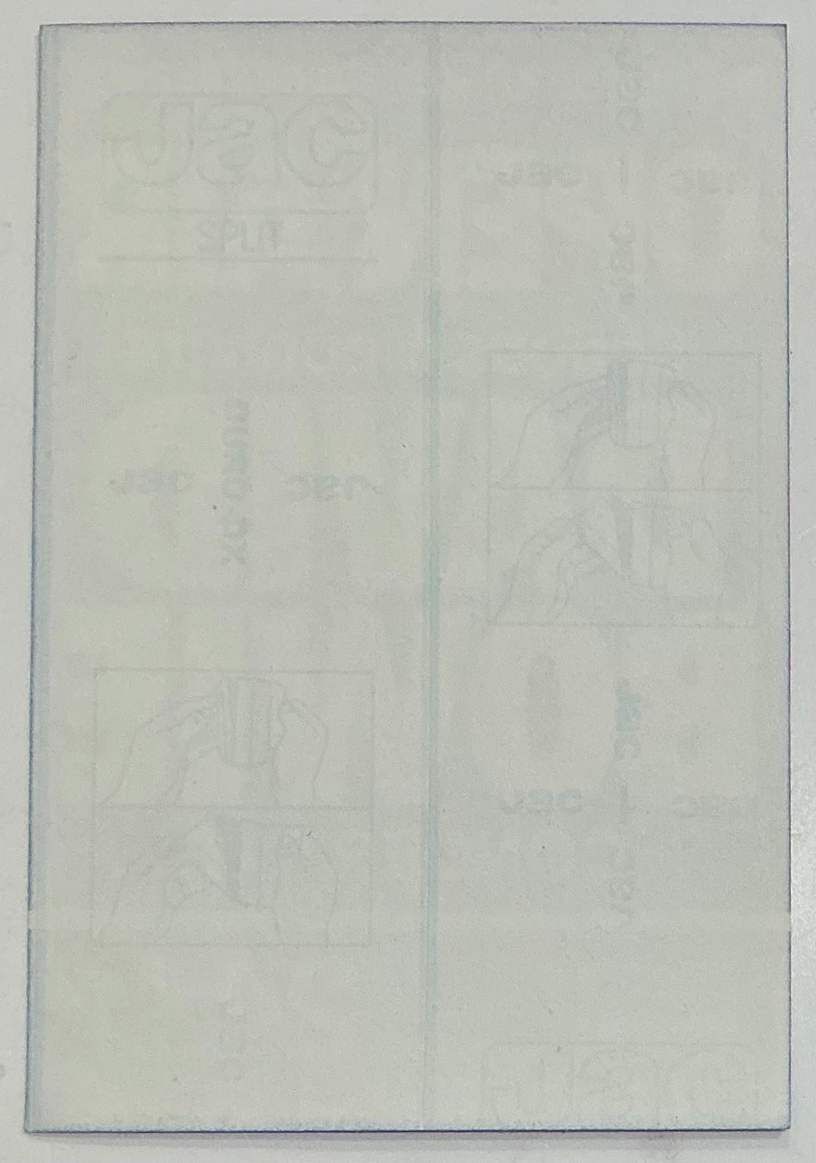 David Bowie Original Concert Handbill Flyer Sticker Fußballstadion Offenbach 24th Jun 1983