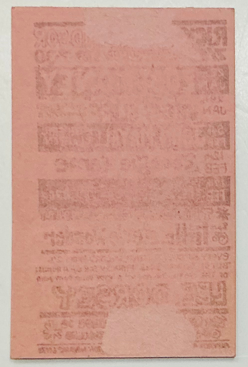 John Mayall Eric Clapton Stevie Wonder Original Handbill Flyer Ricky Tick Club Windsor 5th Feb 1966