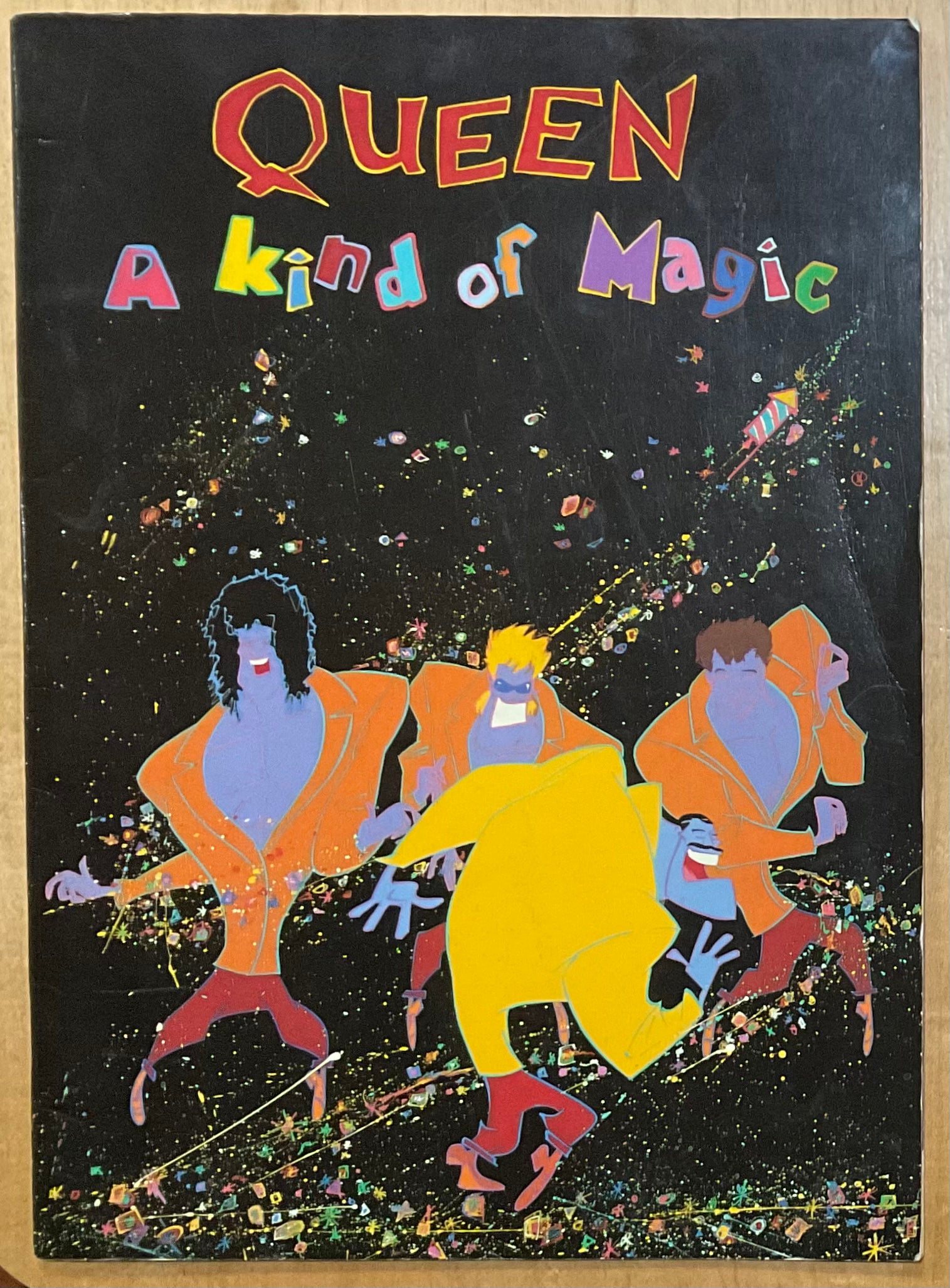 Queen Original Concert Programme A Kind of Magic European Tour 1986