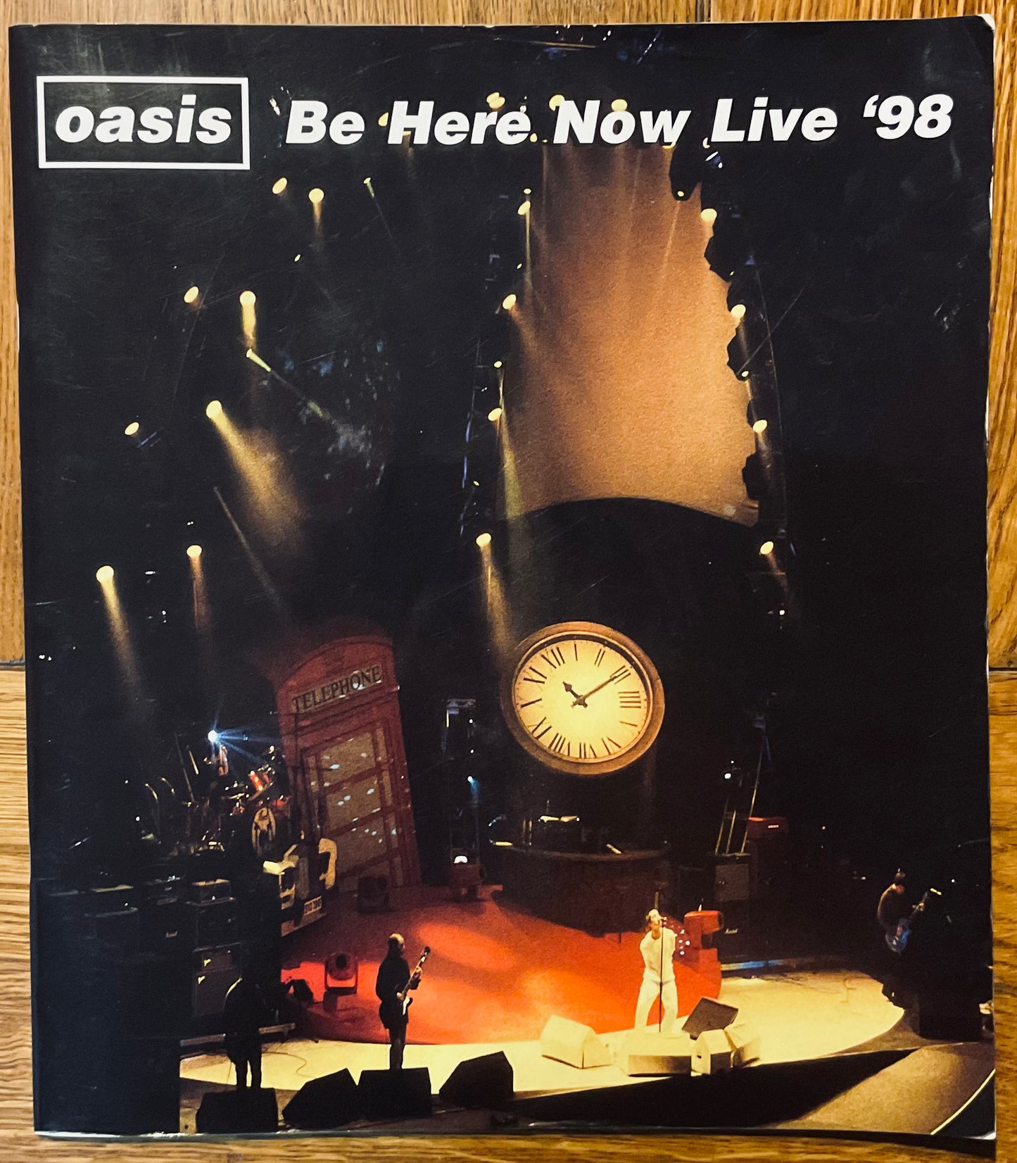 Oasis Original Concert Programme Be Here Now Tour Budokan Tokyo Feb 1998