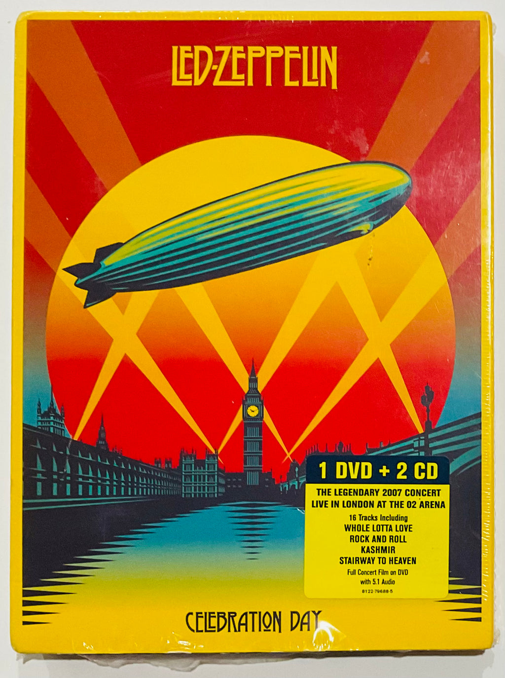 Led Zeppelin Celebration Day Still Sealed 2 CD 1 DVD Boxed Set Atlantic Sawn Song Records 2007