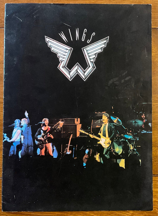 Beatles Paul McCartney Wings Original Concert Programme Wembley Arena London Oct 1976