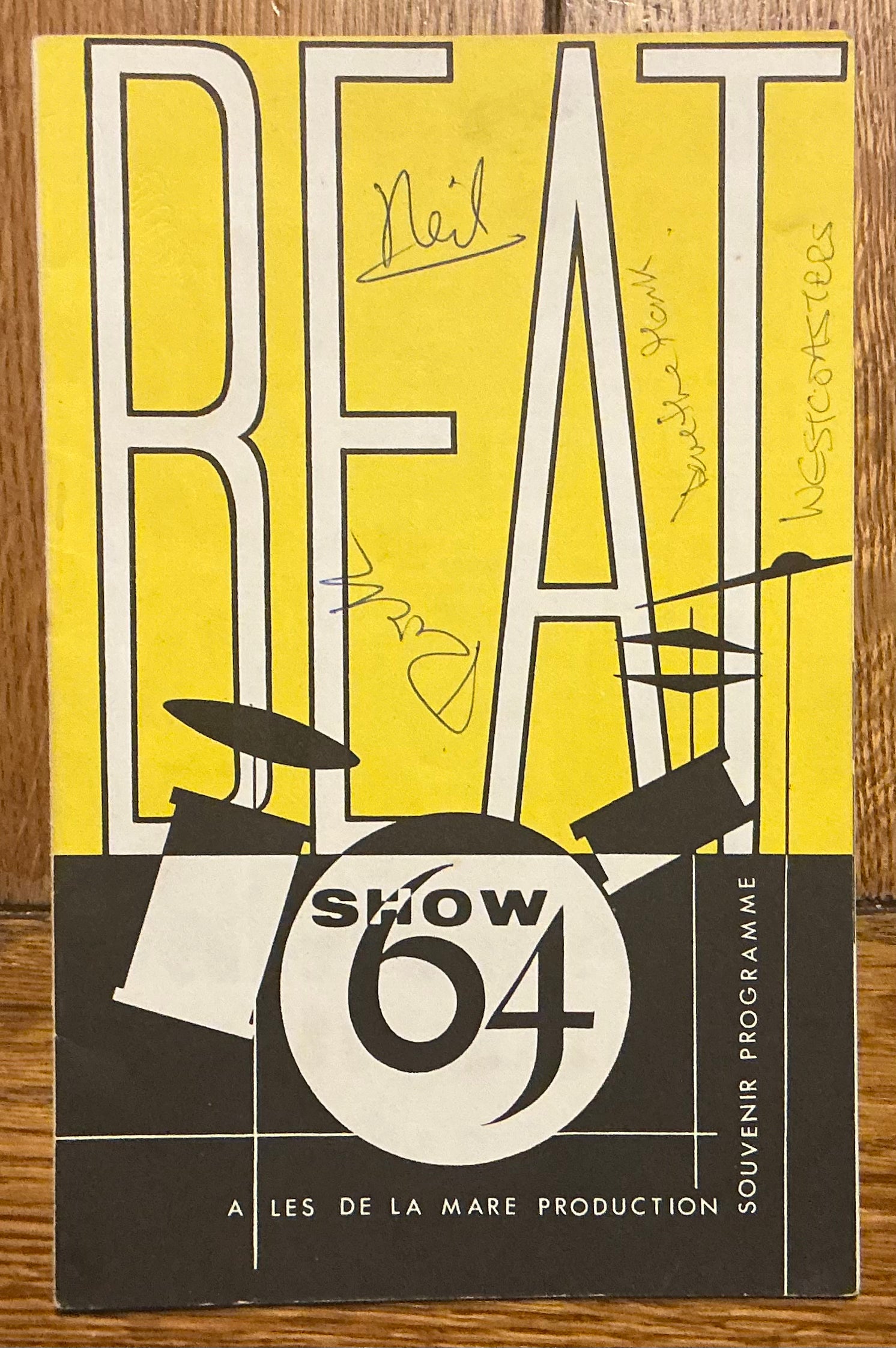 Rolling Stones Original Concert Programme Guernsey & Jersey Tour Aug 1964