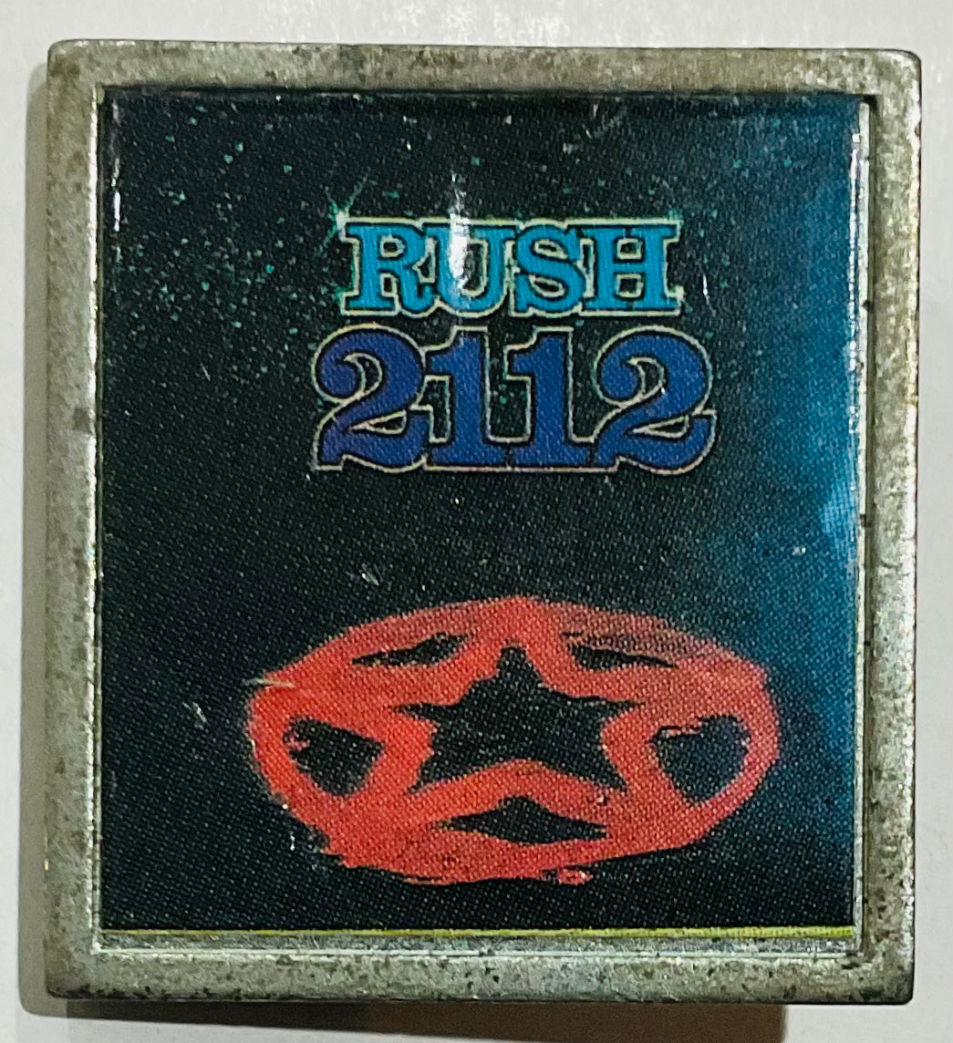 Rush 2112 Original Metal - Enamel Pin Badge 1970s