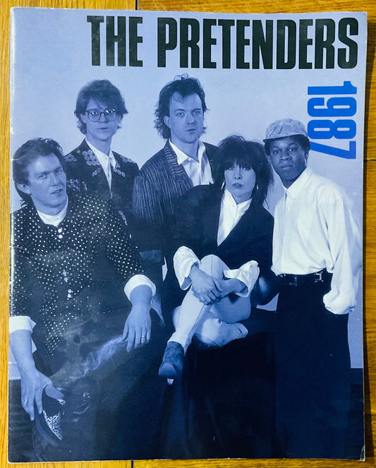 Pretenders Original Concert Programme World Tour 1987