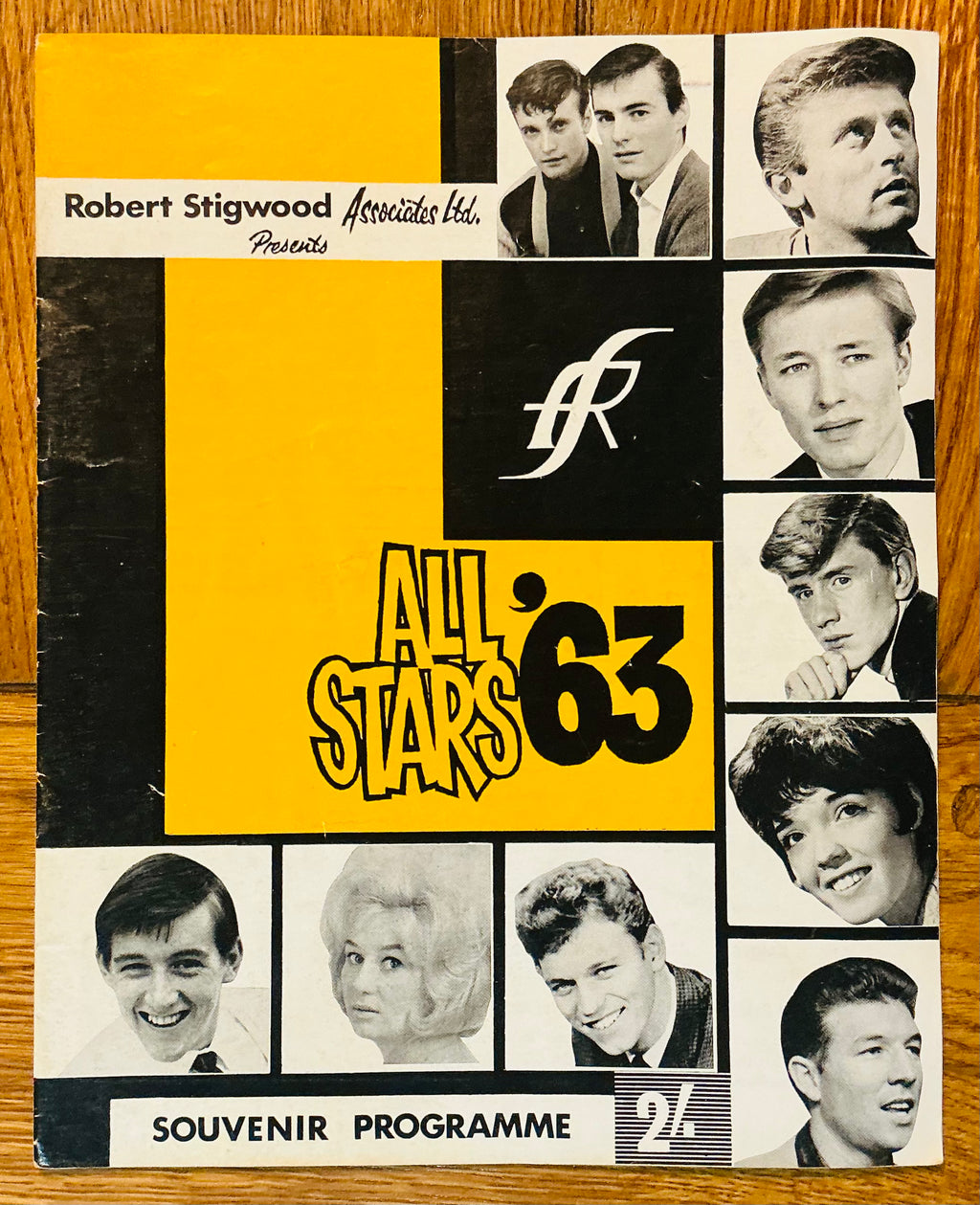 John Leyton Jet Harris Tony Meehan Original Concert Programme UK Tour Apr/ May 1963