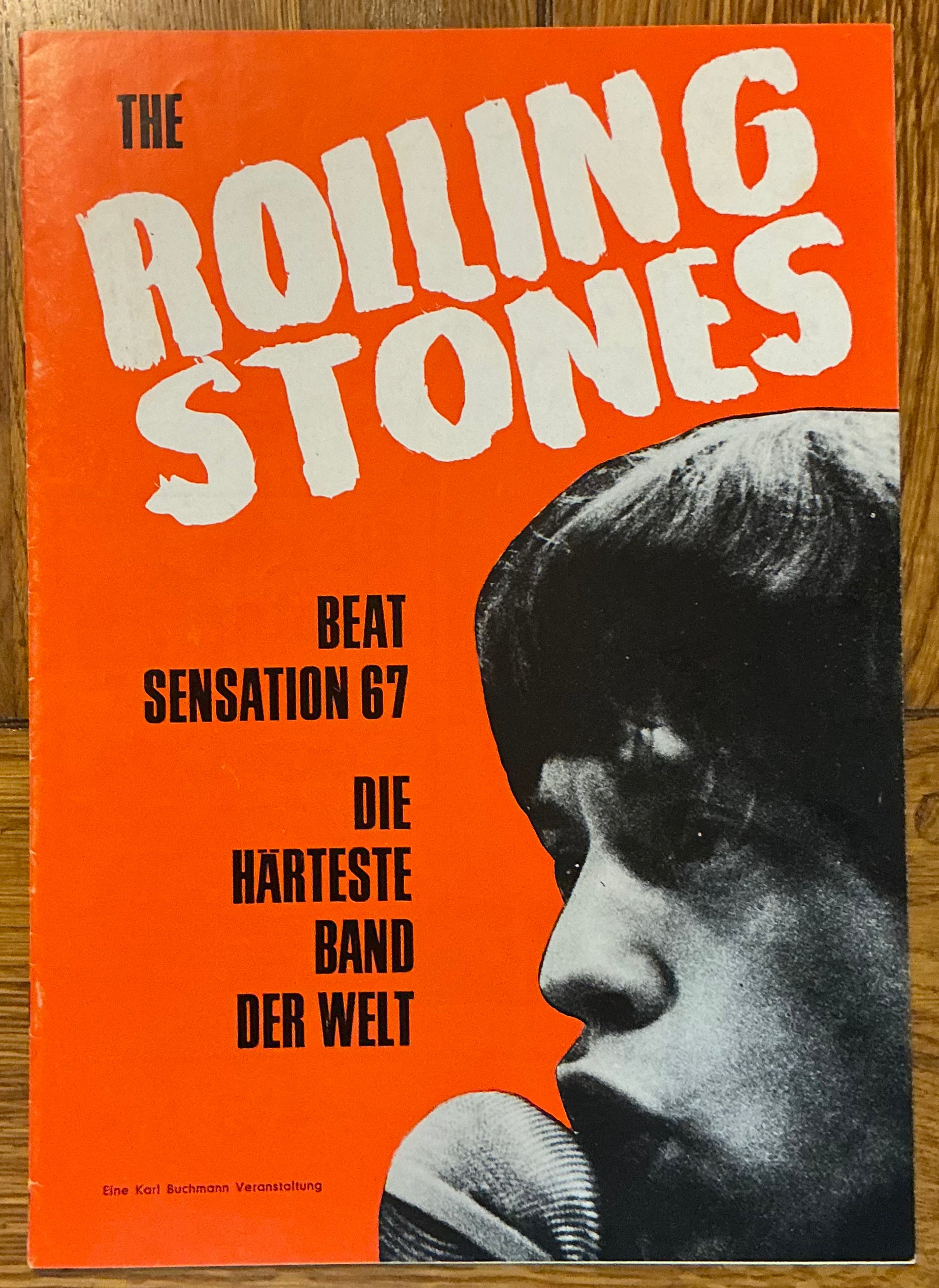 Rolling Stones Original Concert Programme German Tour Mar/ Apr 1967